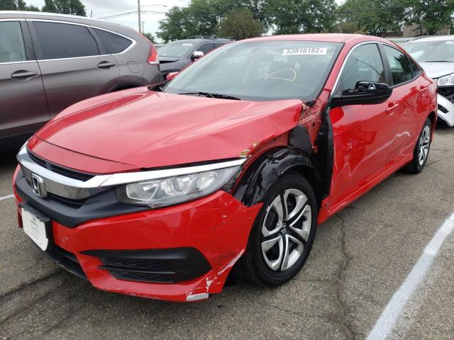 Photo 2 from auction – 2017 HONDA CIVIC LX with VIN 2HGFC2F54HH535261