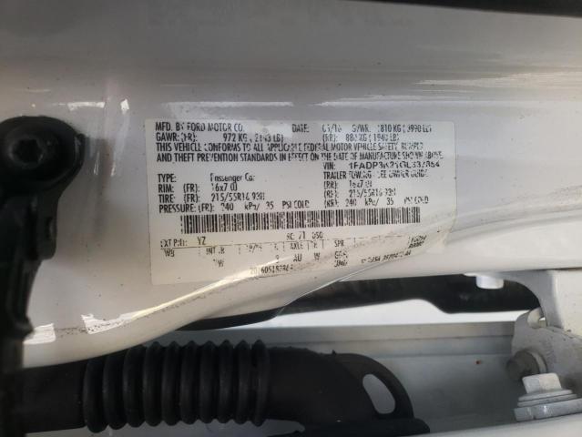 Photo 10 from auction – 2016 FORD FOCUS SE with VIN 1FADP3K21GL337854