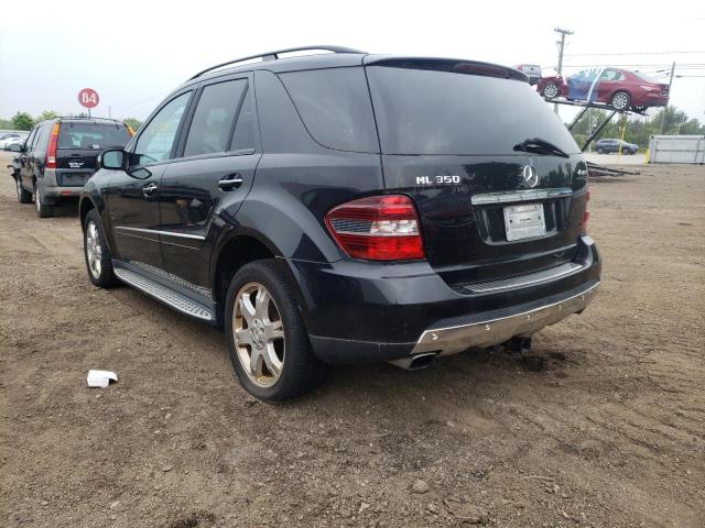 Photo 3 from auction – 2007 MERCEDES-BENZ ML 350 with VIN 4JGBB86E07A254781