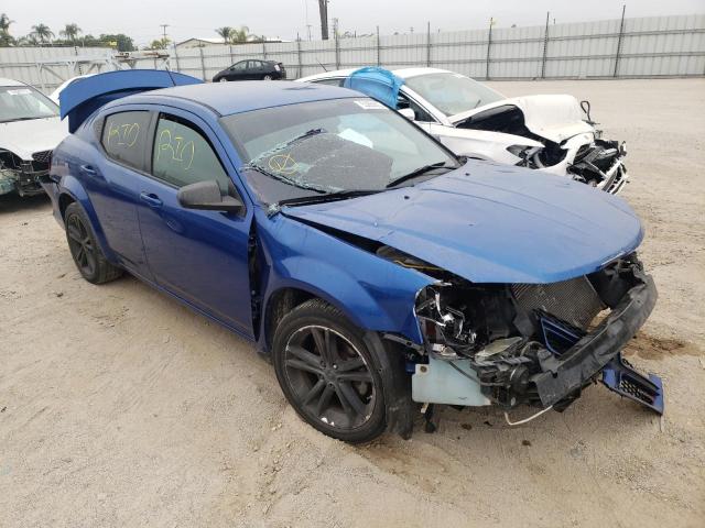 DODGE AVENGER SE 2014 with VIN 1C3CDZAB9EN221343 - Photo from auction