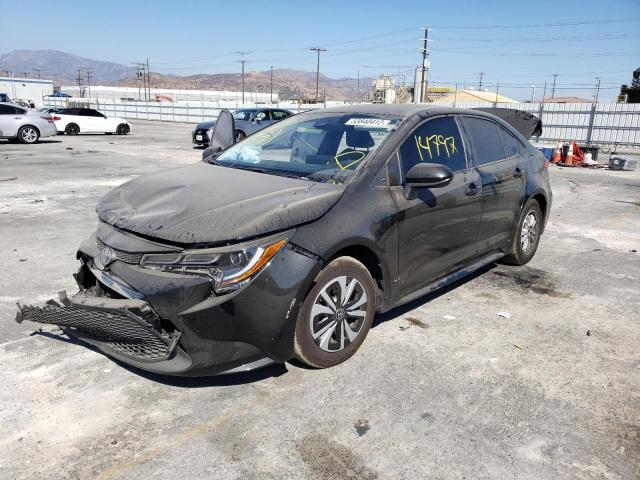 Photo 2 from auction – 2022 TOYOTA COROLLA LE with VIN JTDEAMDE5NJ042181