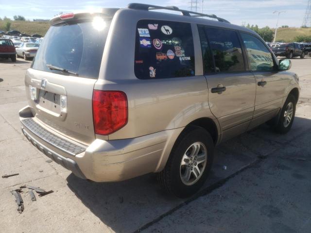 Photo 4 from auction – 2004 HONDA PILOT EX with VIN 2HKYF18624H569330