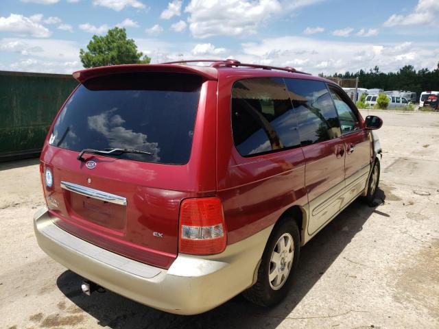 Photo 4 from auction – 2003 KIA SEDONA EX with VIN KNDUP131736469160