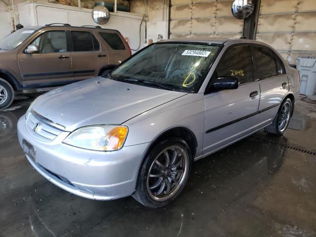 Photo 2 from auction – 2001 HONDA CIVIC DX with VIN 2HGES16261H560165