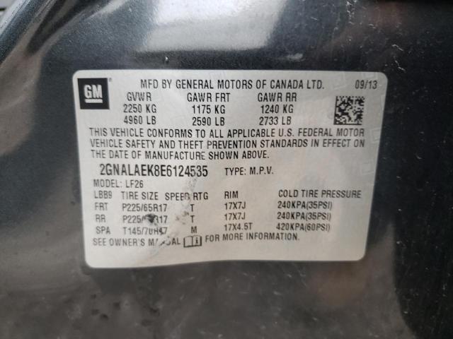 Photo 10 from auction – 2014 CHEVROLET EQUINOX LS with VIN 2GNALAEK8E6124535