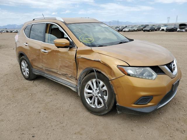 NISSAN ROGUE S 2015 with VIN KNMAT2MT0FP506052 - Photo from auction