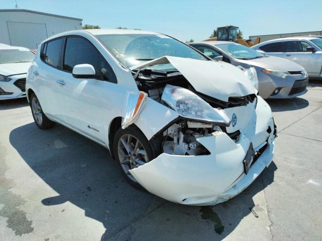 NISSAN LEAF S 2015 with VIN 1N4AZ0CP8FC314799 - Photo from auction