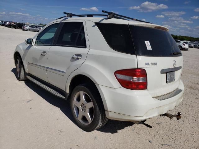 Photo 3 from auction – 2008 MERCEDES-BENZ ML 550 with VIN 4JGBB72E68A338119