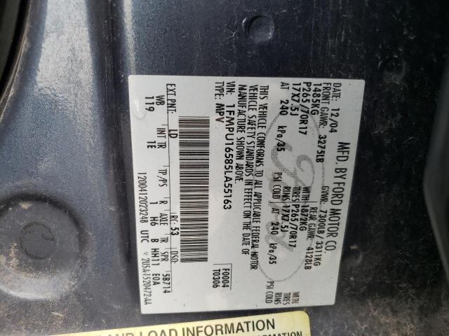 Photo 10 from auction – 2005 FORD EXPEDITION with VIN 1FMPU16585LA55163