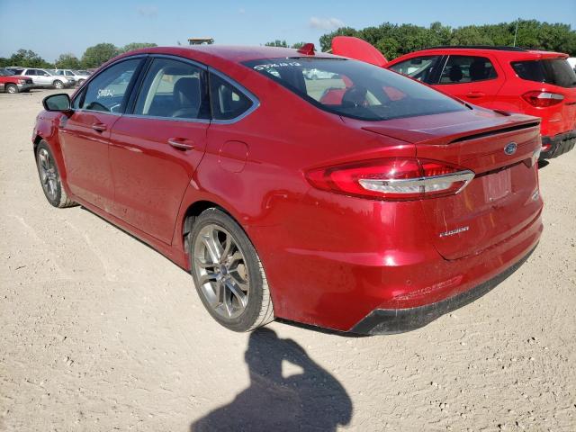 Photo 3 from auction – 2020 FORD FUSION TIT with VIN 3FA6P0RU7LR182205