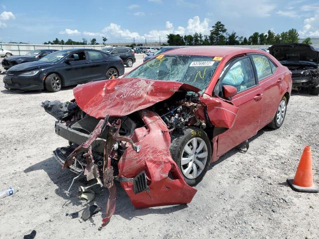Photo 2 from auction – 2016 TOYOTA COROLLA L with VIN 5YFBURHE6GP484760