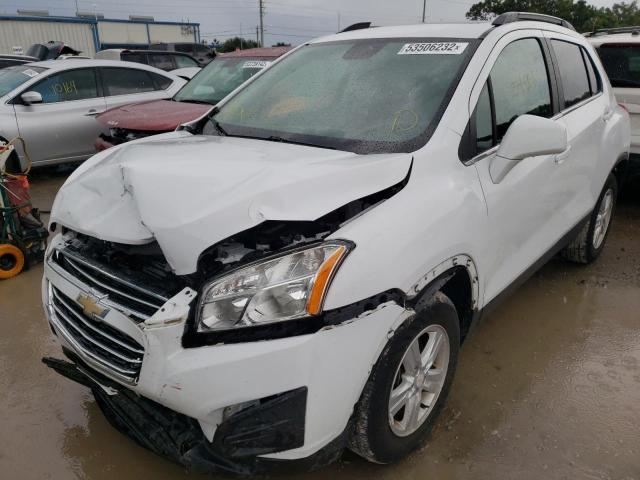 Photo 2 from auction – 2016 CHEVROLET TRAX 1LT with VIN 3GNCJPSB9GL273055