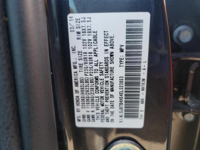 Photo 10 from auction – 2014 ACURA RDX TECHNO with VIN 5J8TB4H54EL023853