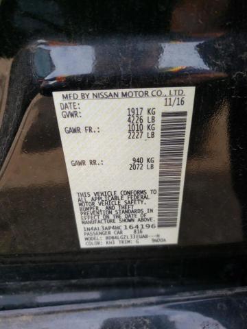 Photo 10 from auction – 2017 NISSAN ALTIMA 2.5 with VIN 1N4AL3AP4HC164196