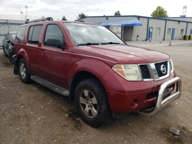 NISSAN PATHFINDER 2005 with VIN 5N1AR18W55C779227 - Photo from auction