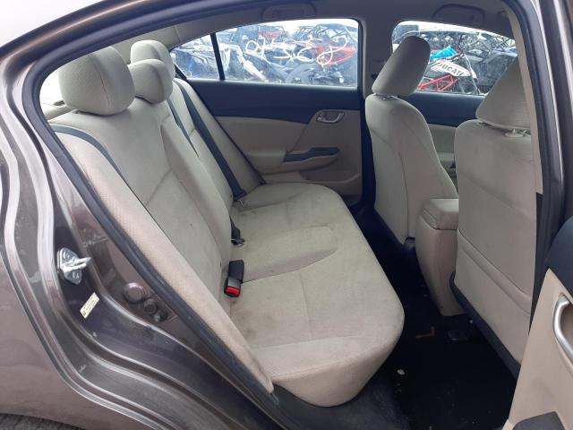 Photo 6 from auction – 2013 HONDA CIVIC LX with VIN 19XFB2F5XDE032566