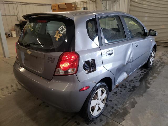 Photo 4 from auction – 2006 CHEVROLET AVEO BASE with VIN KL1TD66616B668491