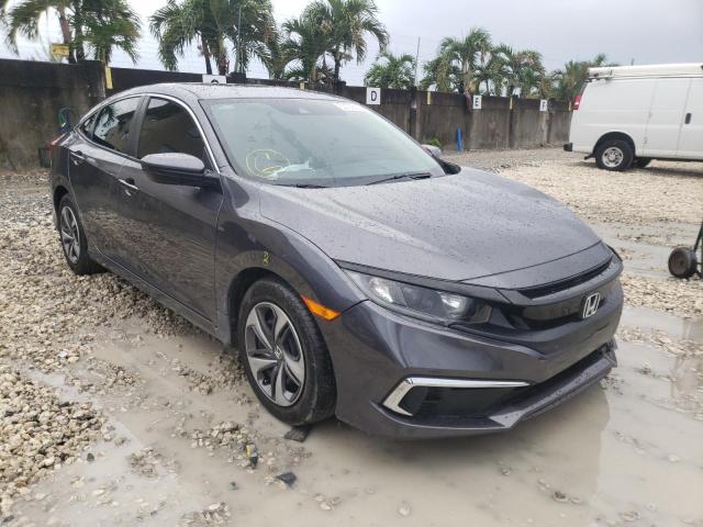 HONDA CIVIC LX 2019 with VIN 19XFC2F60KE041909 - Photo from auction