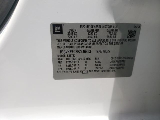Photo 10 from auction – 2014 CHEVROLET SILVERADO with VIN 1GCVKPEC2EZ416453