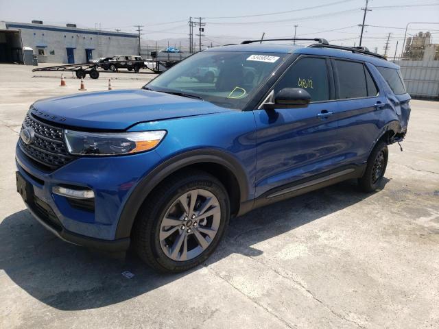 Photo 2 from auction – 2022 FORD EXPLORER X with VIN 1FMSK8DH3NGB15865