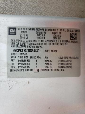 Photo 10 from auction – 2011 CHEVROLET silverado with VIN 3GCPKTE30BG344391