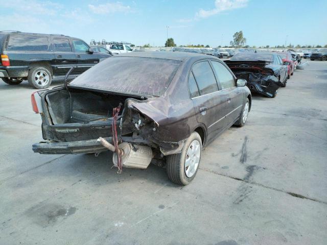 Photo 4 from auction – 2001 HONDA CIVIC EX with VIN 2HGES26721H516293