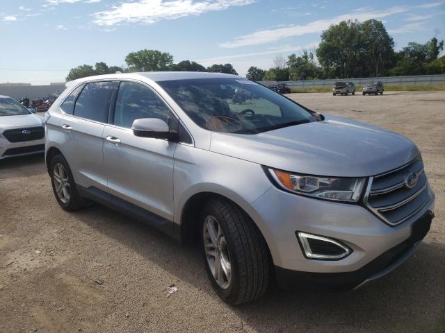 FORD EDGE TITAN 2017 with VIN 2FMPK4K92HBB31898 - Photo from auction