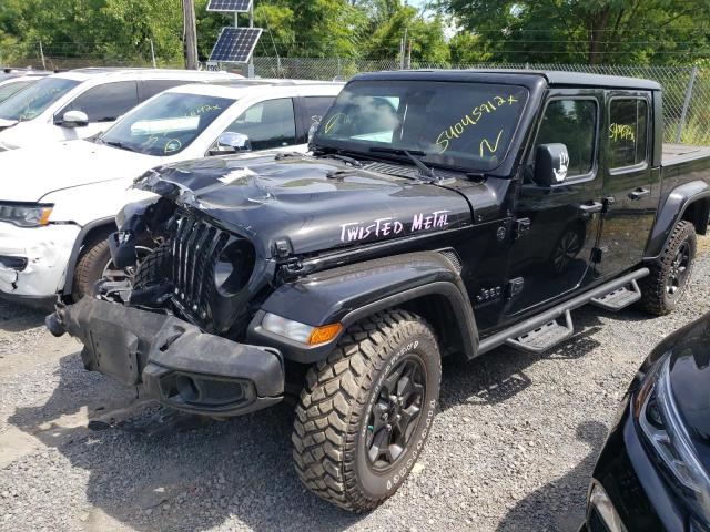 Photo 2 from auction – 2021 JEEP GLADIATOR with VIN 1C6HJTAG3ML558465