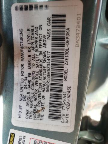 Photo 10 from auction – 2005 TOYOTA COROLLA CE with VIN 1NXBR32E65Z344517