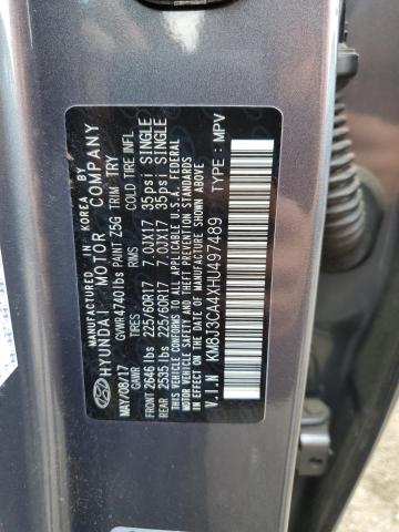 Photo 10 from auction – 2017 HYUNDAI TUCSON LIM with VIN KM8J3CA4XHU497489