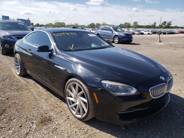 BMW 650 I 2012 with VIN WBALX3C53CDV77438 - Photo from auction
