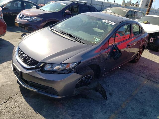 Photo 2 from auction – 2015 HONDA CIVIC EX with VIN 19XFB2F84FE279272