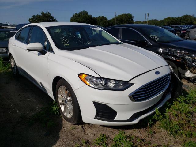 FORD FUSION SE 2020 with VIN 3FA6P0HD6LR161377 - Photo from auction