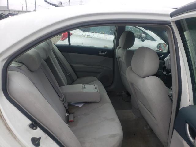 Photo 6 from auction – 2008 HYUNDAI SONATA SE with VIN 5NPEU46F58H371876