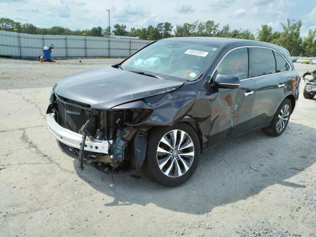 Photo 9 from auction – 2016 ACURA MDX TECHNO with VIN 5FRYD4H4XGB048525