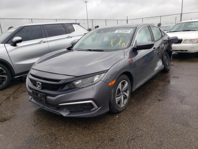 Photo 2 from auction – 2019 HONDA CIVIC LX with VIN 2HGFC2F67KH570960