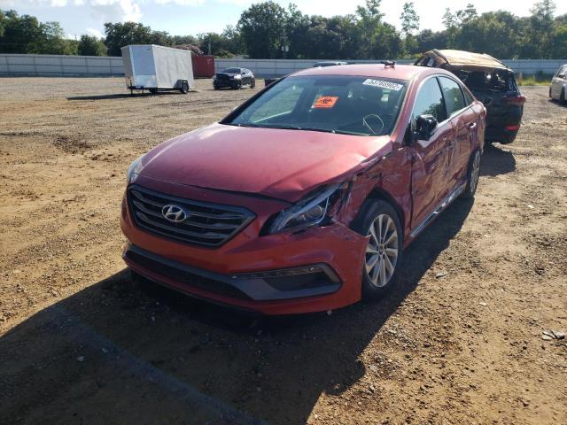 Photo 2 from auction – 2017 HYUNDAI SONATA SPO with VIN 5NPE34AF5HH535878