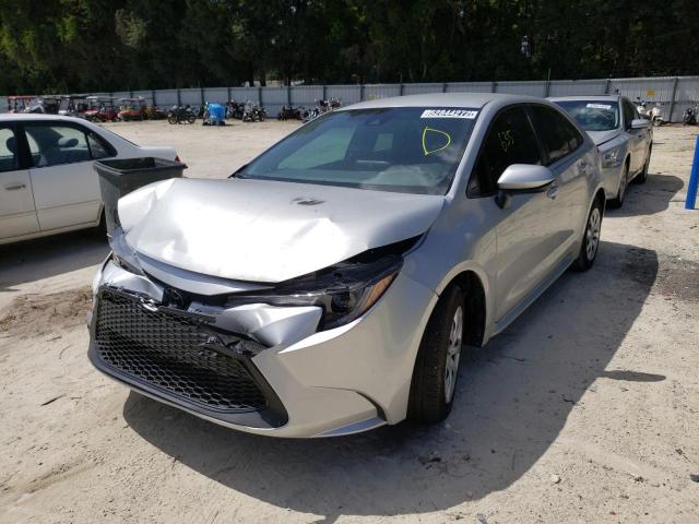 Photo 2 from auction – 2021 TOYOTA COROLLA LE with VIN 5YFEPMAE7MP258806