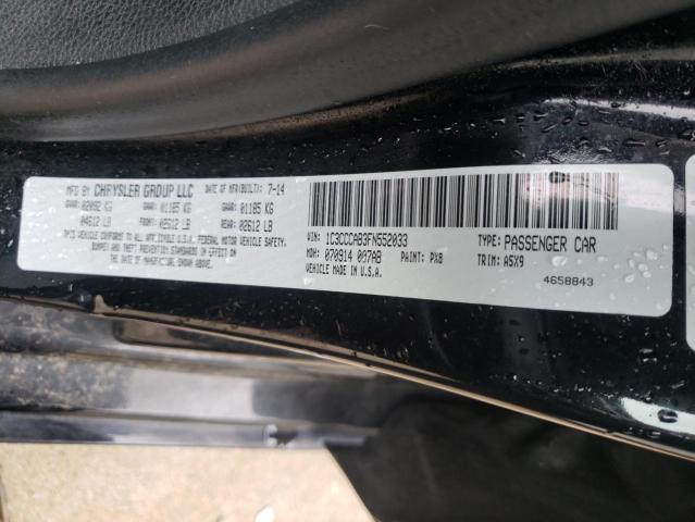 Photo 10 from auction – 2015 CHRYSLER 200 LIMITE with VIN 1C3CCCAB3FN552033