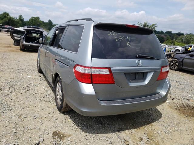Photo 3 from auction – 2007 HONDA ODYSSEY EX with VIN 5FNRL38777B063979