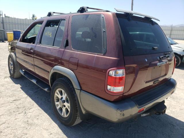 Photo 3 from auction – 2001 NISSAN PATHFINDER with VIN JN8DR09X61W563791