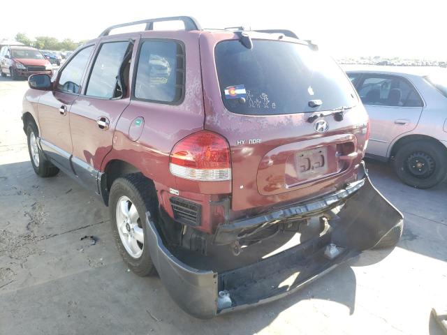 Photo 3 from auction – 2005 HYUNDAI SANTA FE G with VIN KM8SC73E95U969968