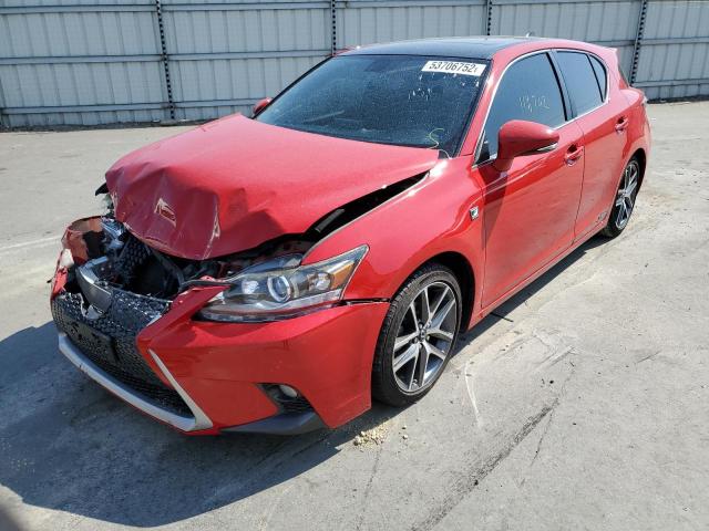 Photo 2 from auction – 2014 LEXUS CT 200 with VIN JTHKD5BH9E2195328