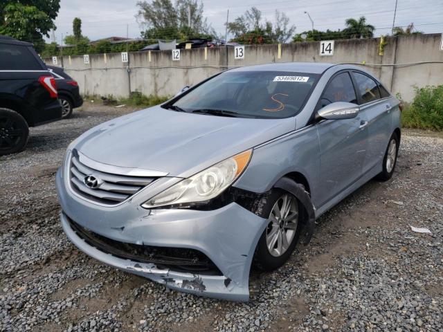 Photo 2 from auction – 2014 HYUNDAI SONATA GLS with VIN 5NPEB4AC0EH832500