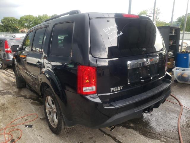 Photo 3 from auction – 2013 HONDA PILOT EX with VIN 5FNYF3H40DB019732