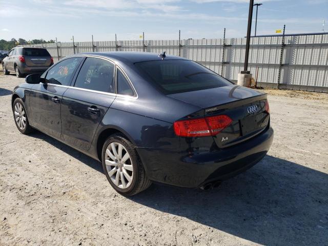 Photo 3 from auction – 2012 AUDI A4 PREMIUM with VIN WAUAFAFLXCN017175