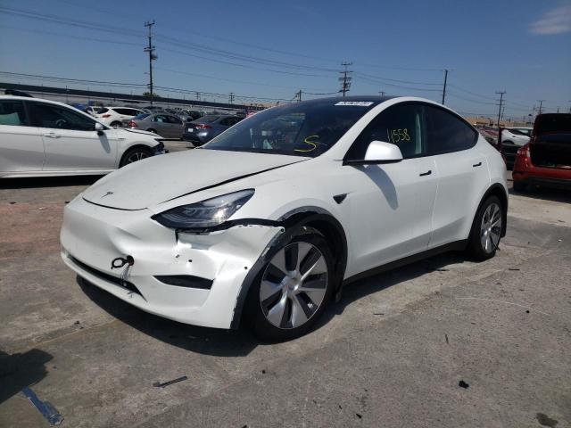 Photo 2 from auction – 2022 TESLA MODEL Y with VIN 7SAYGDEEXNF380471