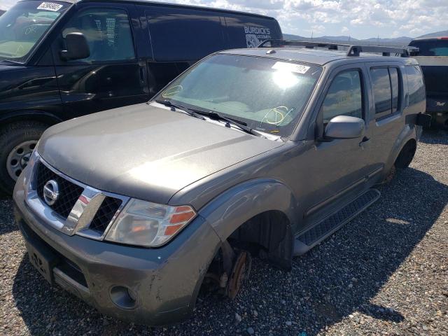 Photo 2 from auction – 2008 NISSAN PATHFINDER with VIN 5N1AR18B08C657330