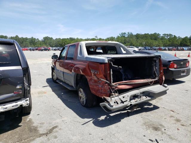 Photo 3 from auction – 2002 CHEVROLET AVALANCHE with VIN 3GNEK13T02G123234
