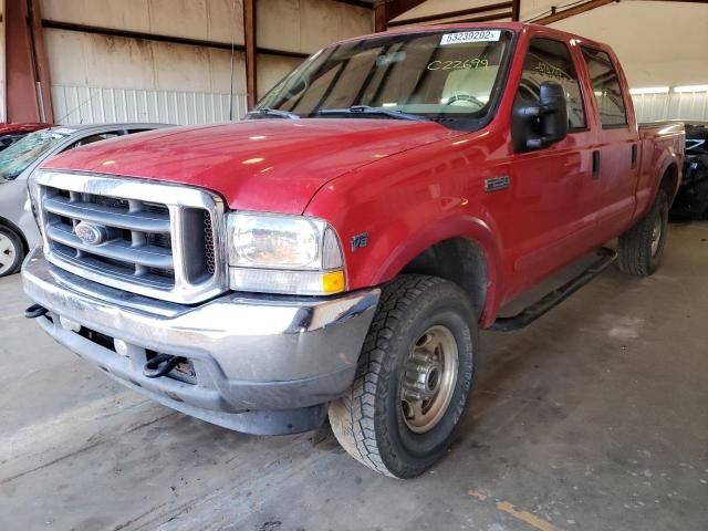 Photo 2 from auction – 2002 FORD F250 SUPER with VIN 1FTNW21L62EC22699